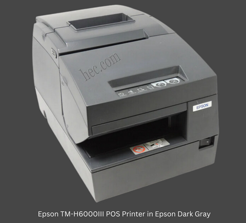 Epson TM-H6000III Printer, Epson Dark Gray