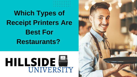 Which Types of Receipt Printers are Best for Restaurants? Blog Post Photo