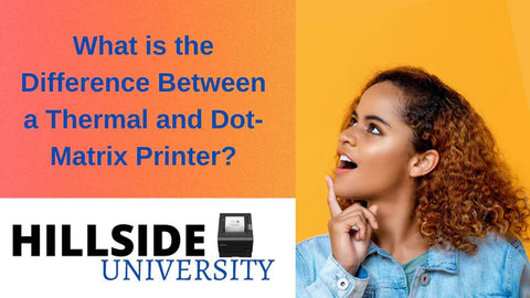 What is the Difference Between a Thermal and Dot-Matrix Printer?