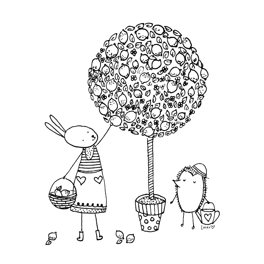 printable garden coloring pages