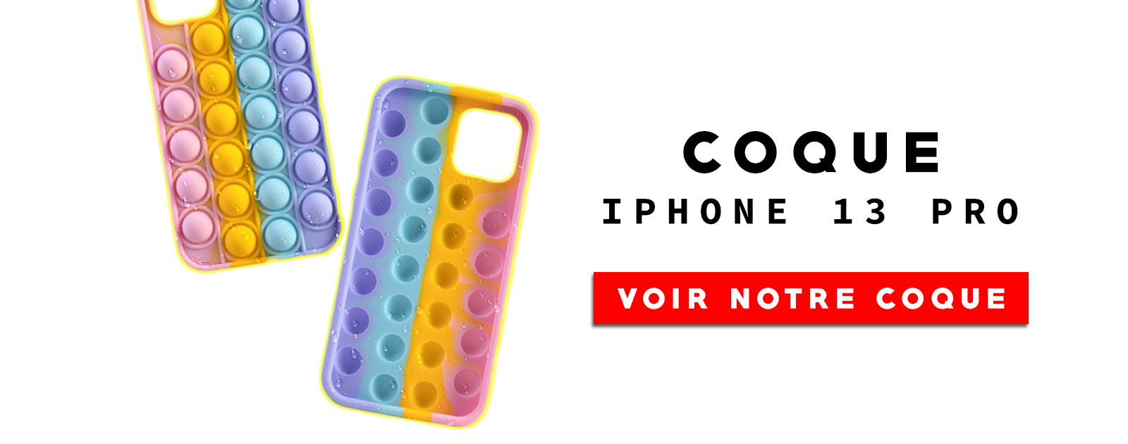 Coque en Silicone Anti-Stress pour iPhone 13 Pro