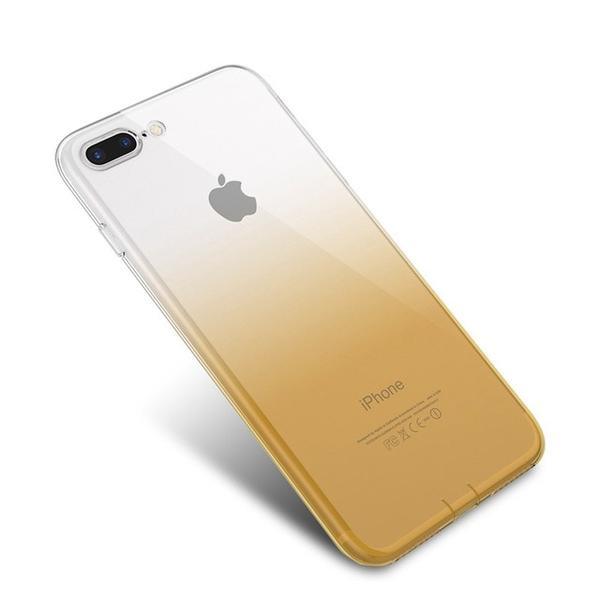 iphone 8 coque jaune transparente