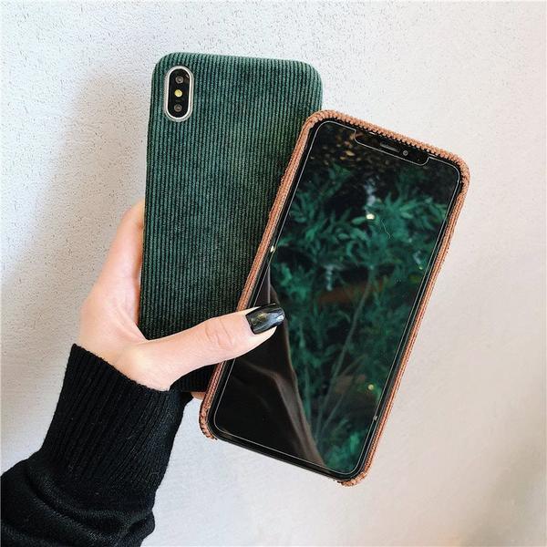 coque iphone xs velour