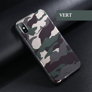 coque iphone 7 camouflage blanc