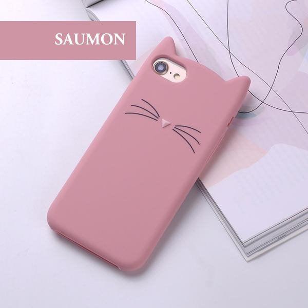 coque chat silicone iphone 7