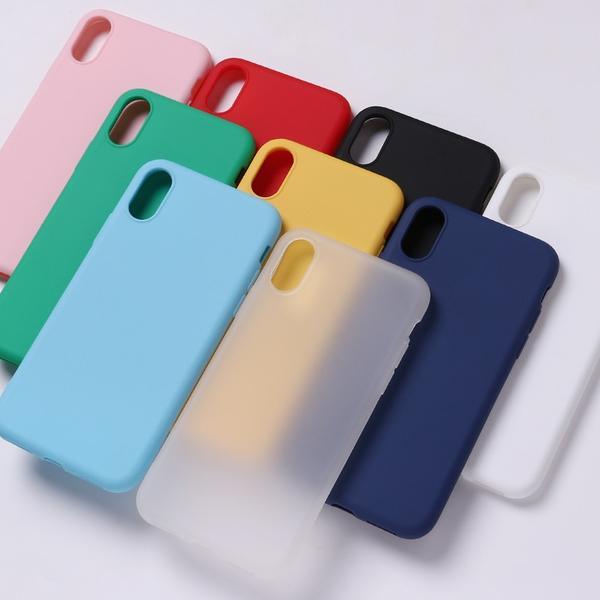 coque iphone xr silicone couleur