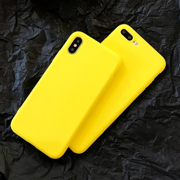 coque iphone xr souple couleur