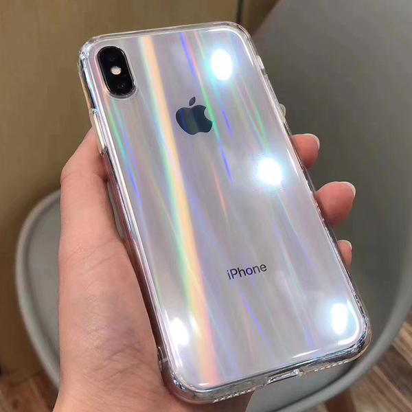 coque iphone xs arc en ciel