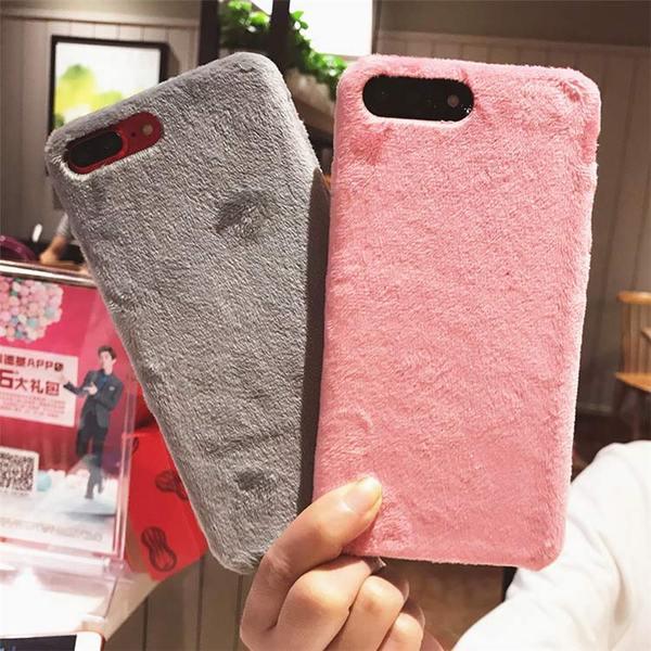 coque iphone 6 poil rose