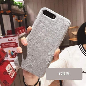 coque iphone xr fourrure