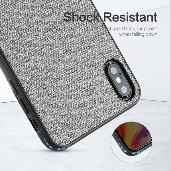 coque tissu iphone xs