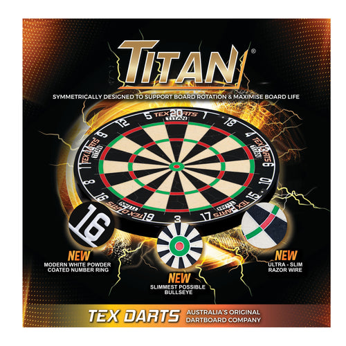 Tex Darts Titan Dartboard