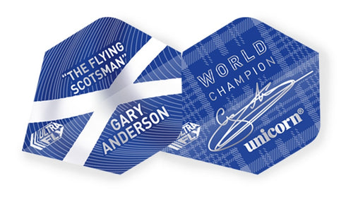 GARY ANDERSON ULTRA FLY.100 PLUS BLUE W/C FLIGHTS
