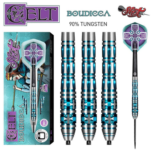 Shot Celt Boudicca Steel Tip -90% Tungsten Barrels