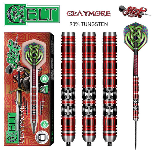 Shot Celt Claymore Steel Tip-90% Tungsten Barrels