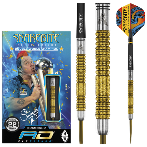 Peter Wright Double World Champion SE Gold Plus Premium Tungsten Alloy