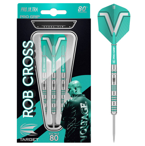 Rob Cross 80% Tungsten Steel Tip Darts Set