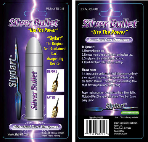 Slydart Silver Bullet Motorised Dart Sharpener