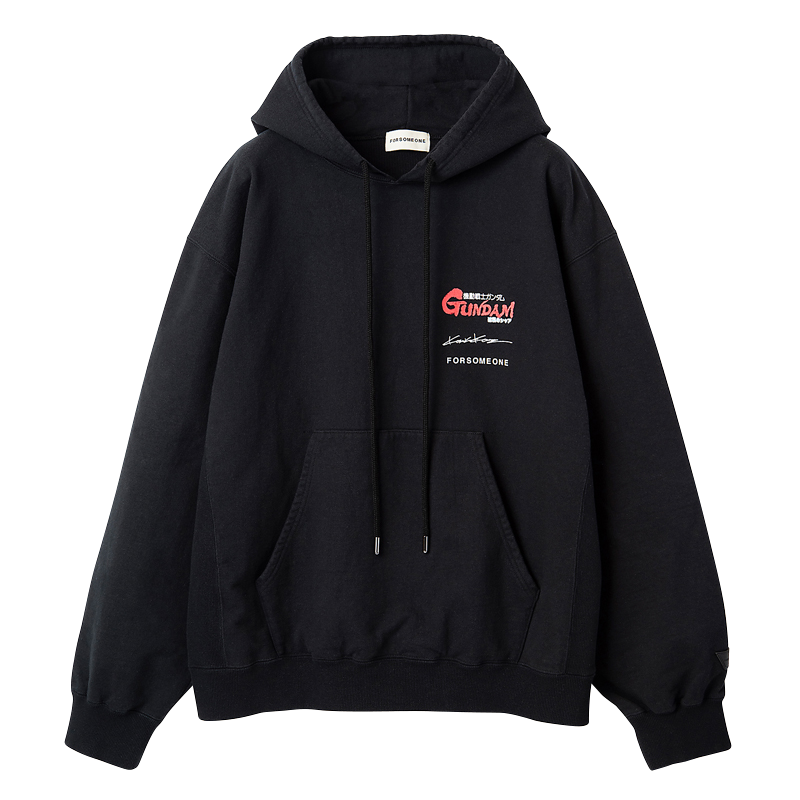 FORSOMEONE - GUNDAM HOODIE (Black)-M