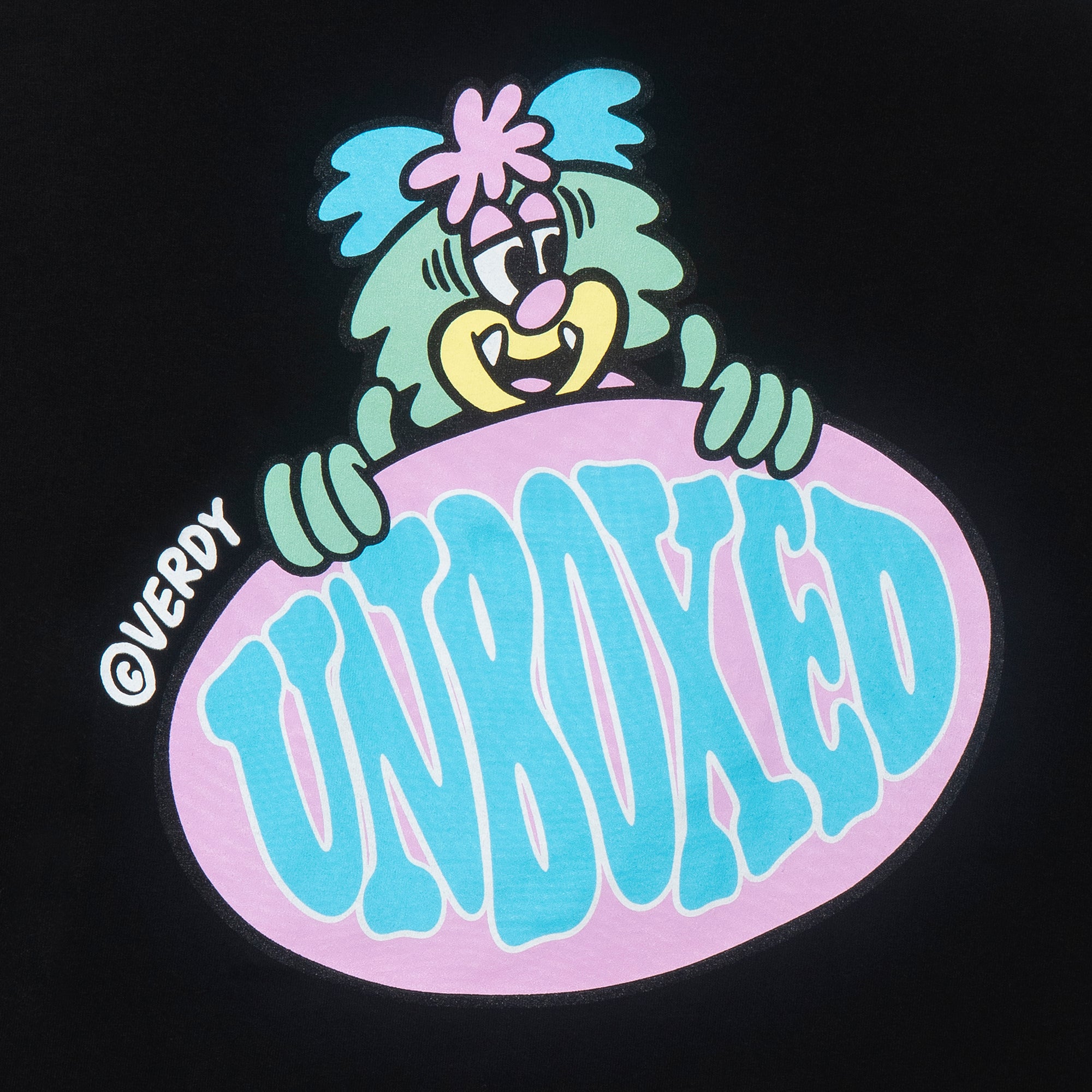 VERDY's Unboxed Gift Shop - VISTY X UNBOXED T-SHIRT (BLACK)