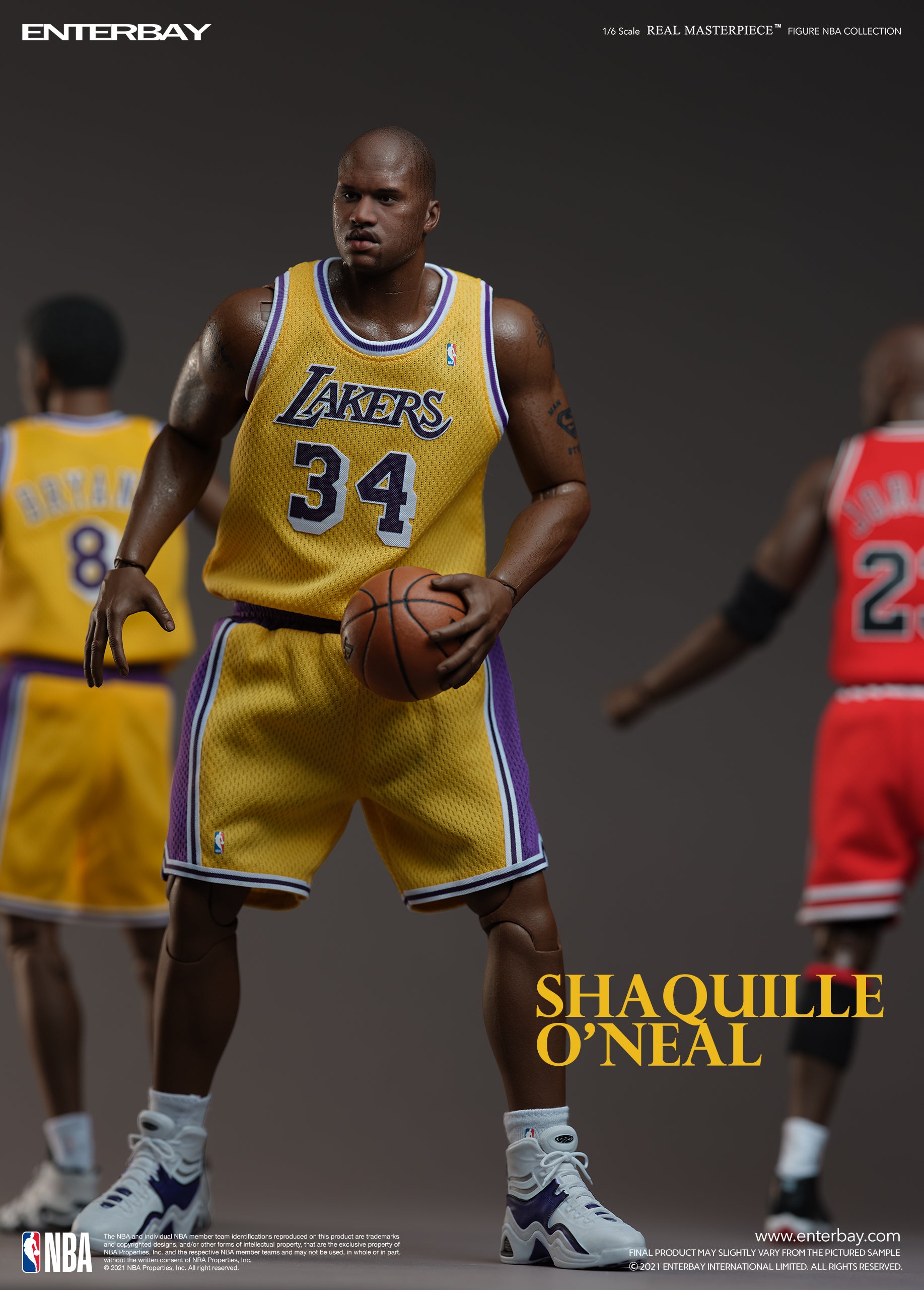 NBA Lakers LeBron James Real Masterpiece Special Edition 1:6 Scale