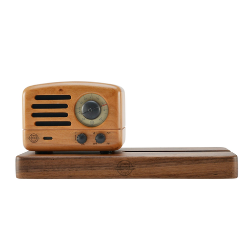 vintage style radio with bluetooth