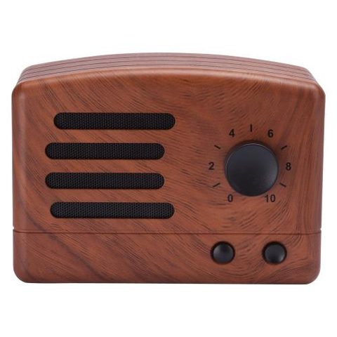 Vintage Style Radio Retro Bluetooth Speaker Cherry Wood Radio AM