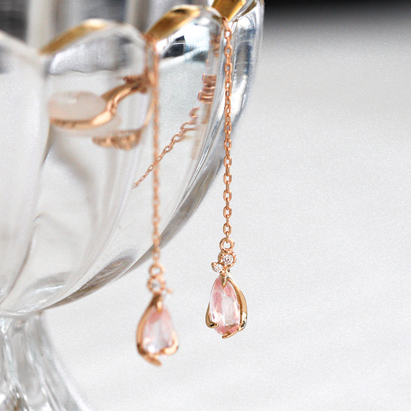 rose gold dangle earrings jewelry