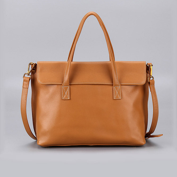 Beige Leather Womens Handbags Work Bags Shoulder Bag for Women – igemstonejewelry