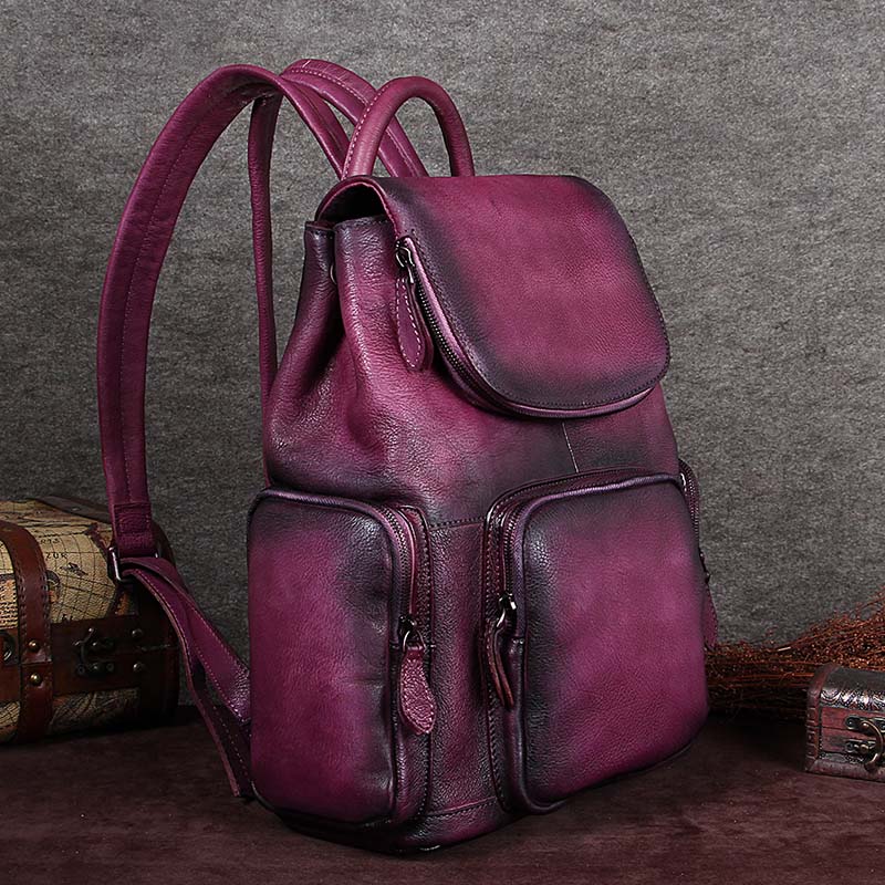 Designer Leather Backpack Purse Paul Smith 2160
