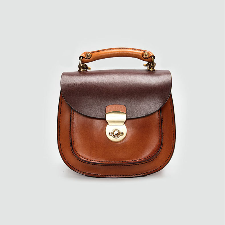 women's genuine leather satchel handbags