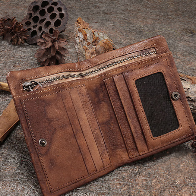 small leather wallets for ladies