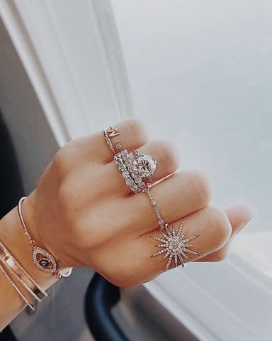 fancy stackable rings