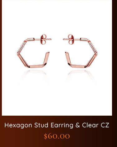 Hexagon Stud