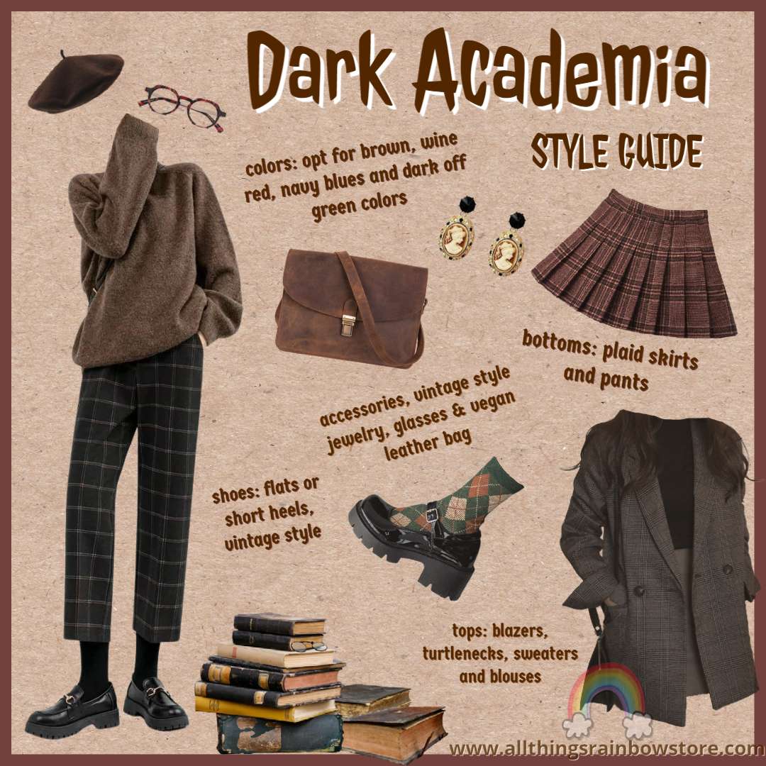 Dark Academia Outfits For 2022 | Dark Academia Style Guide | Aesthetic ...