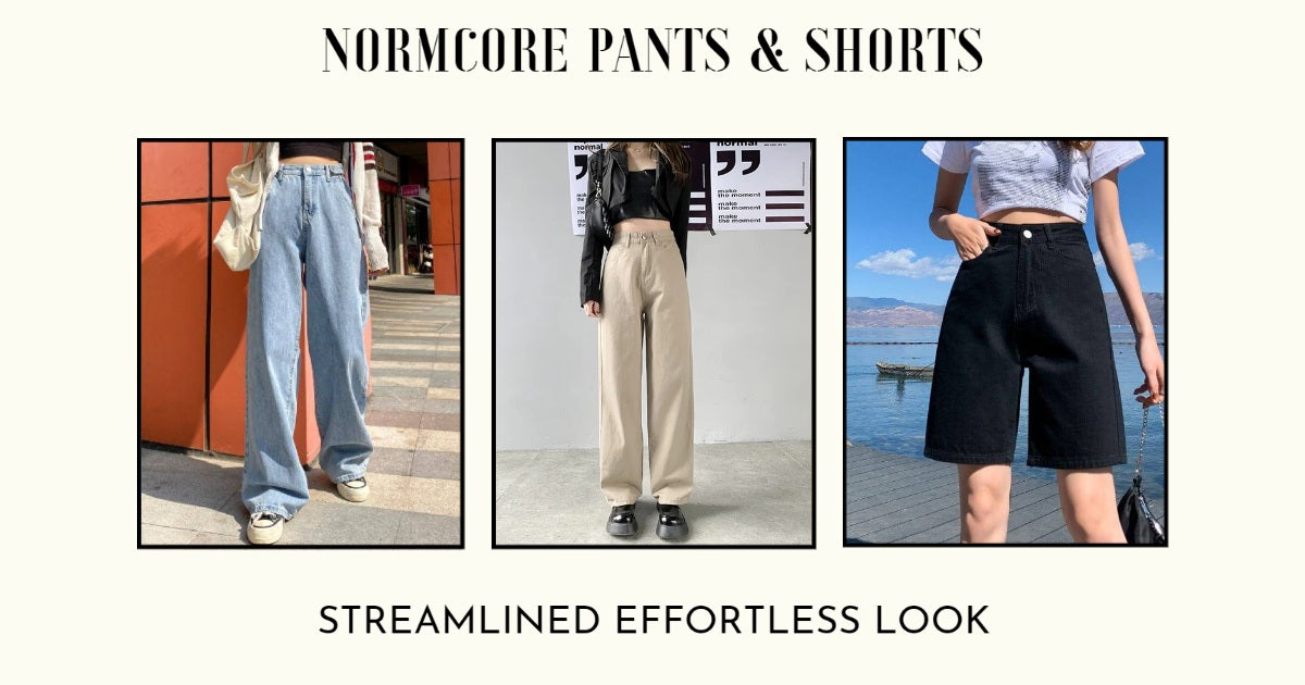 normcore pants and shorts | normcore clothing