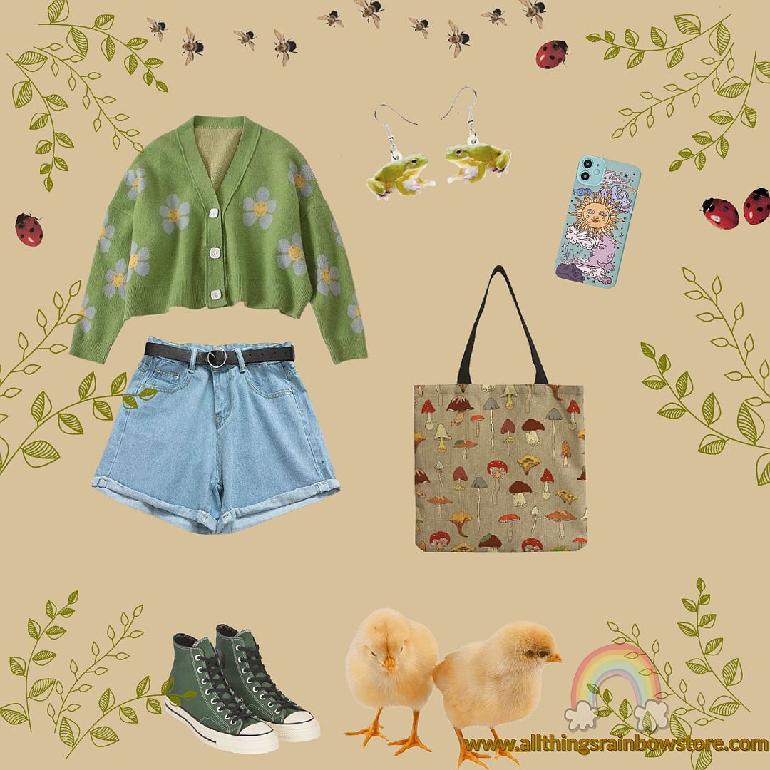cottagecore aesthetic outfit