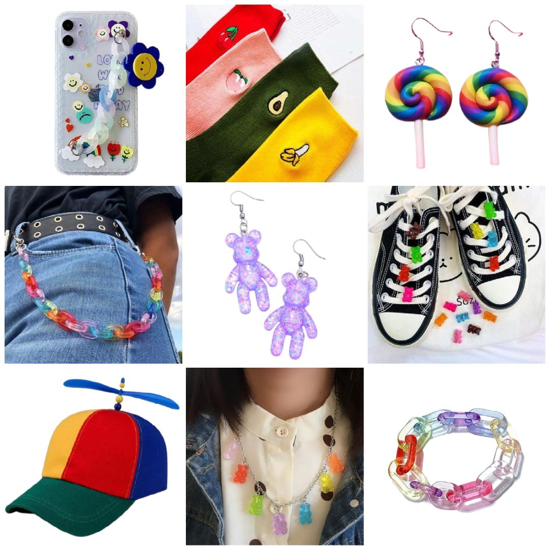 kidcore accessories