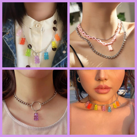 gummy bear necklaces