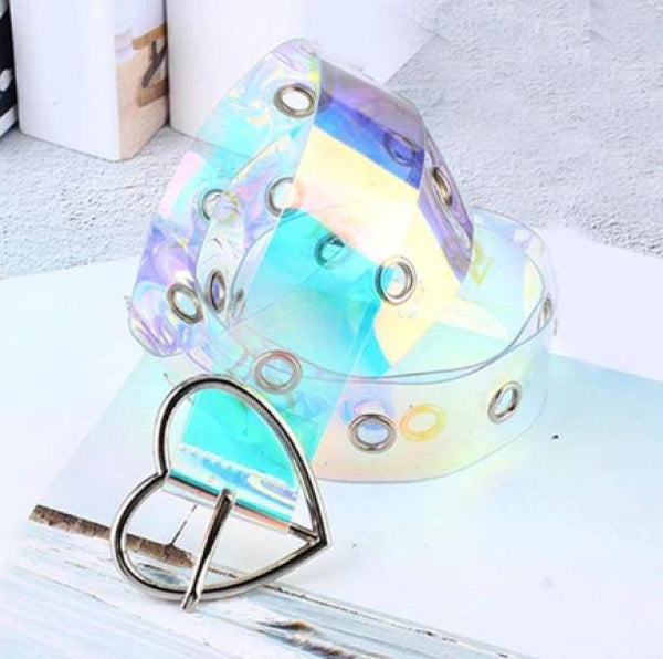 Transparent Belt | Aesthetic Grunge Kawaii Belts