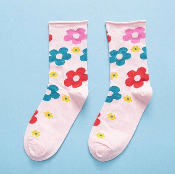Kawaii Flower Socks | Aesthetic Socks