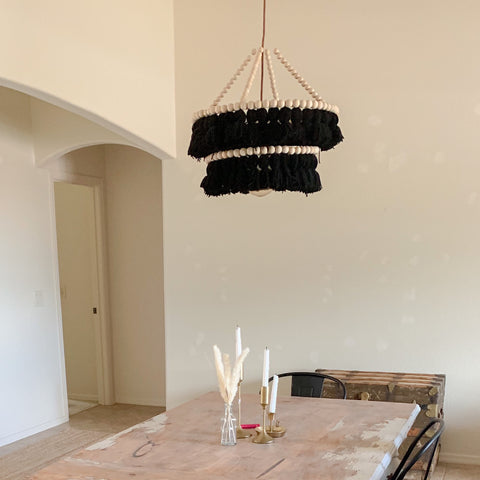 Diy Pampas Grass Chandelier Designsbywagoner