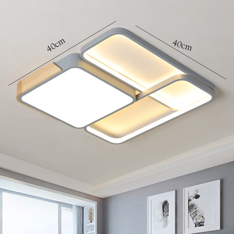 Led Ceiling Lamp Rectangular Light In The Bedroom Decoration