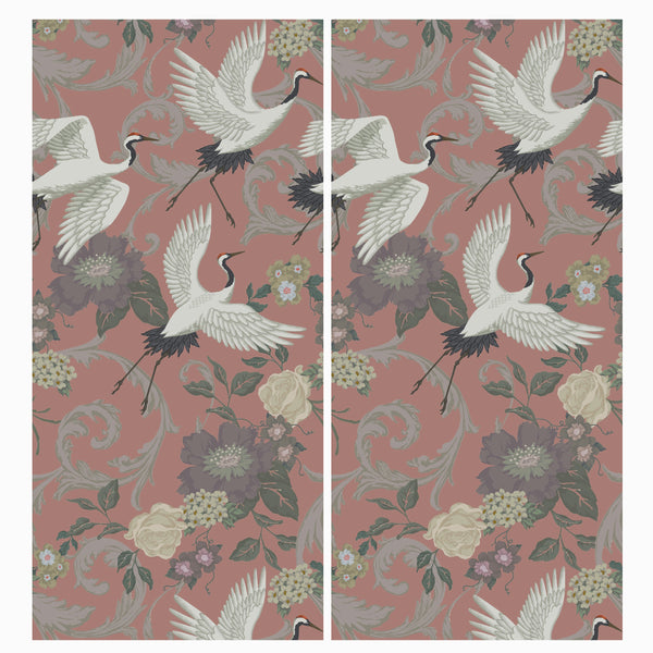 Manchurian Crane -Sundown Wallpaper by Sand and Sushi ...