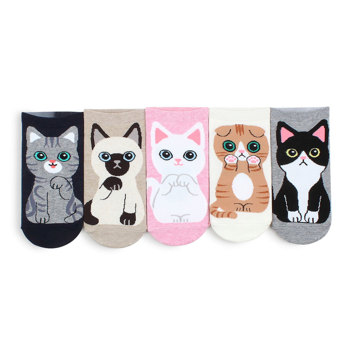 Cute Baby Cats Socks Puss in Boots Girls Ankle Sock women animal OO15 ...