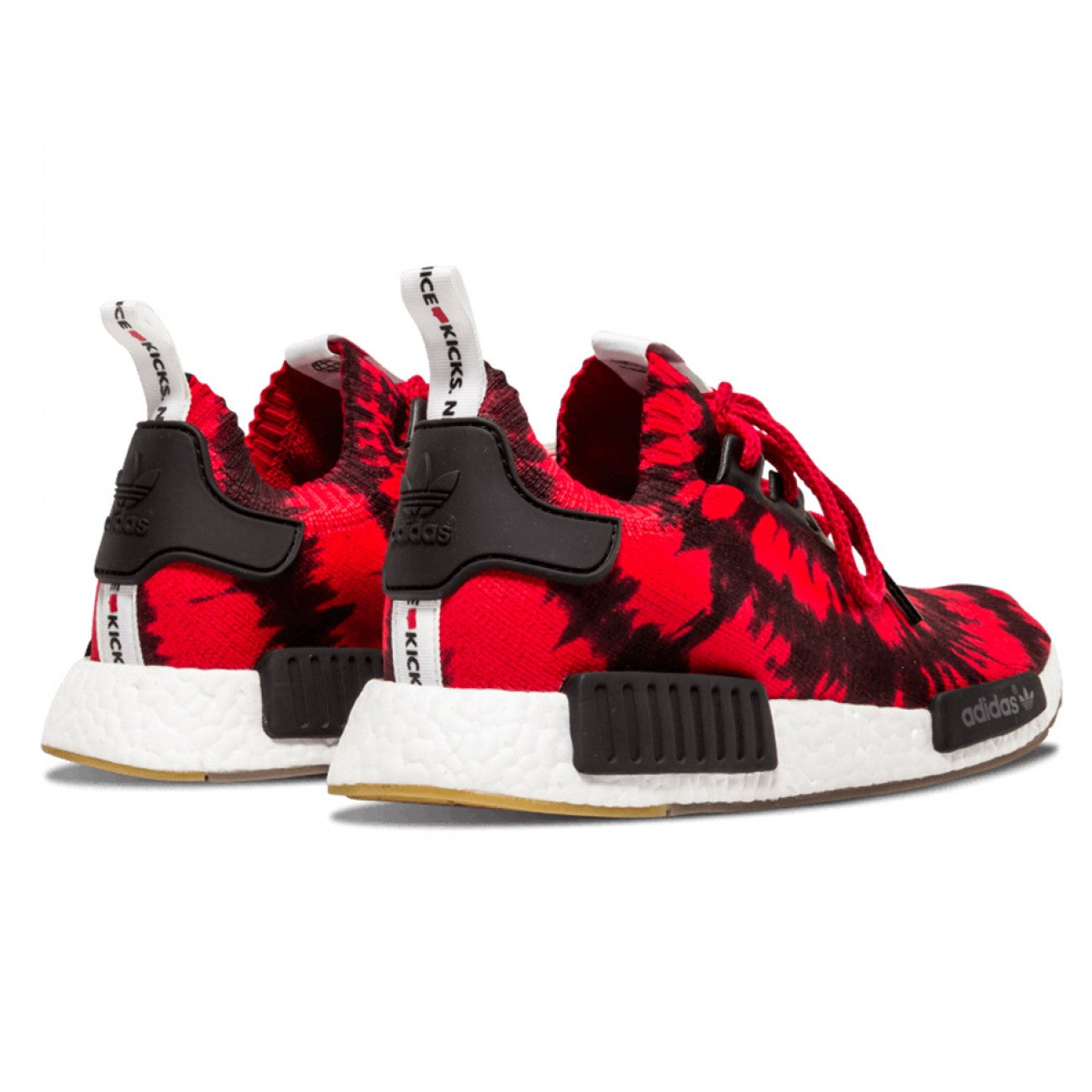 adidas red and black sneakers