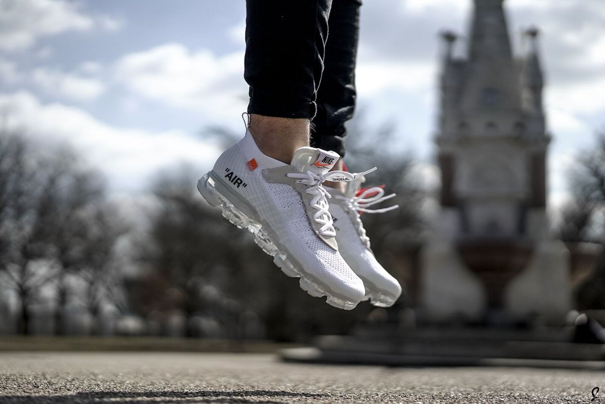 Off White X Nike Air Vapormax White Sneakers Life