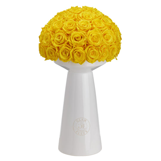 Natural Forever Rose - Yellow - The Forever Rose