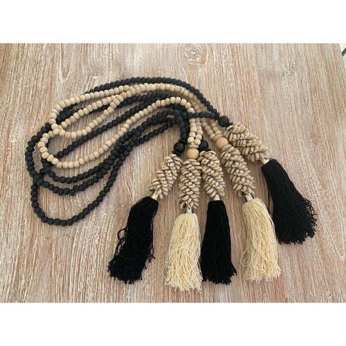 Cowrie shell tassel - Unique Imports brought to you by Pablo & Kerrie Wijaya