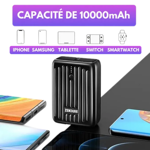 La Meilleure Batterie externe en 2023 : La Zendure SuperMini 10000 Mah